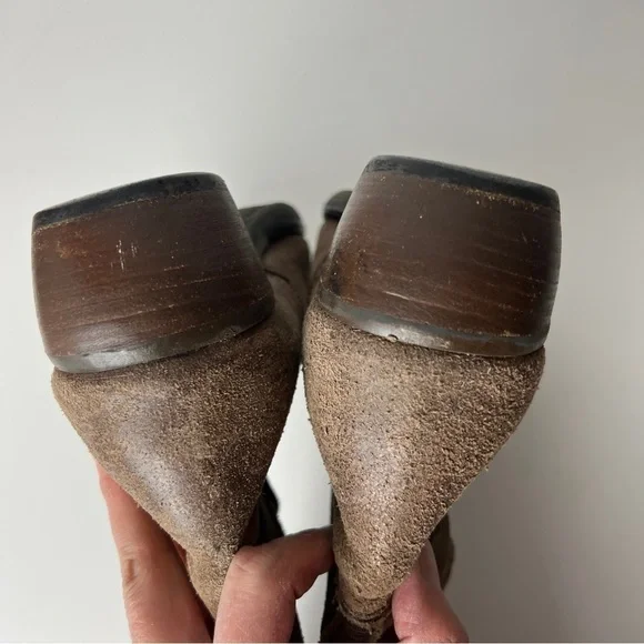 Fly London Women’s Western Tall Riding Boot 38 Brown Leather - Picture 8 of 14